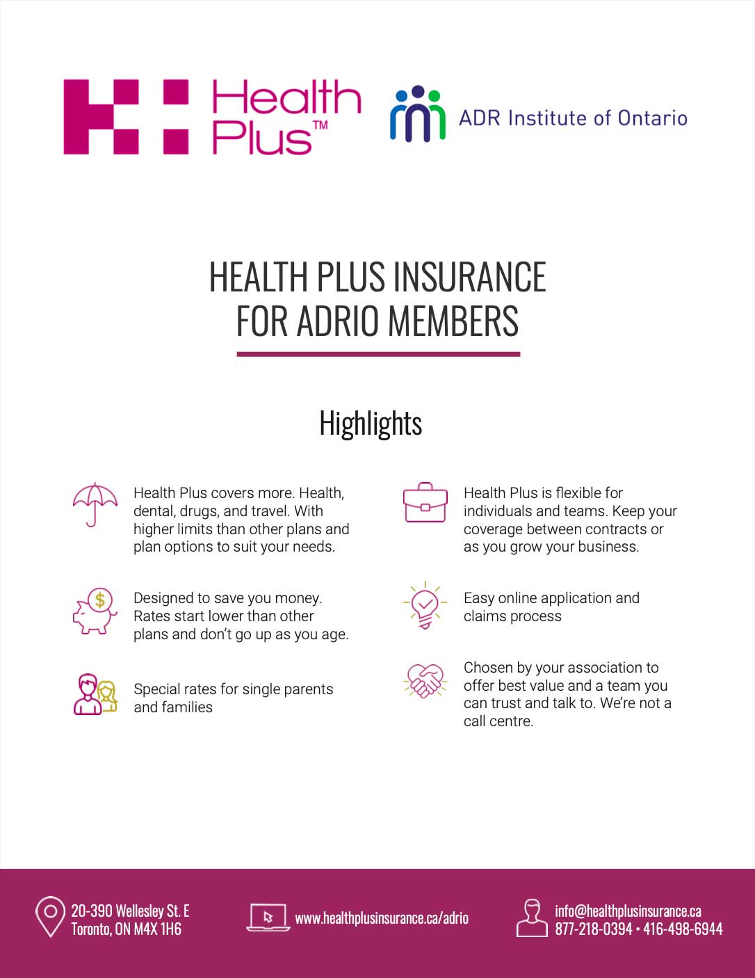 ADRIO Health Plus Insurance