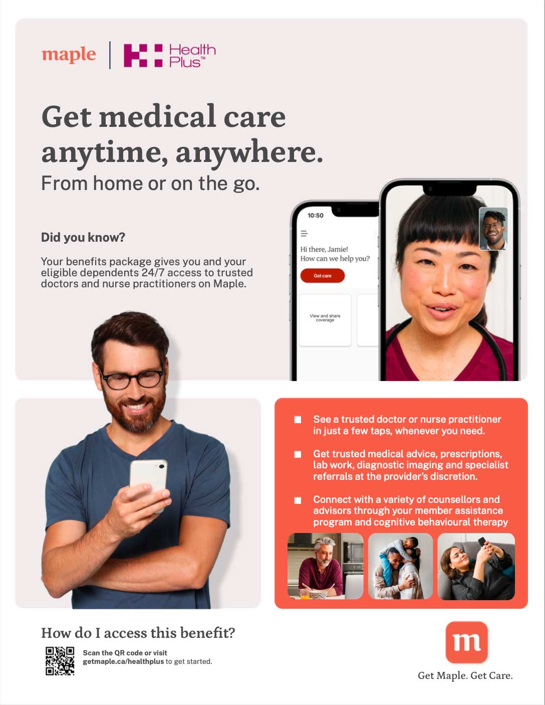 Maple virtual healthcare